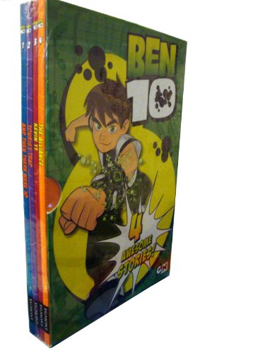 Ben 10, 4-Books Awesome Stories Collection (The Alliance, Kevin 11, Tourist Trap, And then there where 10) (Ben 10)