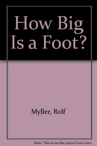 How Big Is a Foot?