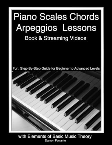 Piano Scales, Chords & Arpeggios Lessons with Elements of Basic Music Theory