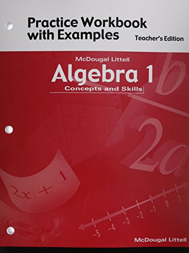 Algebra 1: Concepts and Skills