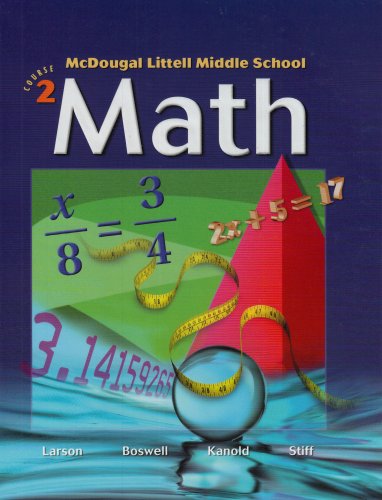 McDougal Littell Middle School Math, Course 2