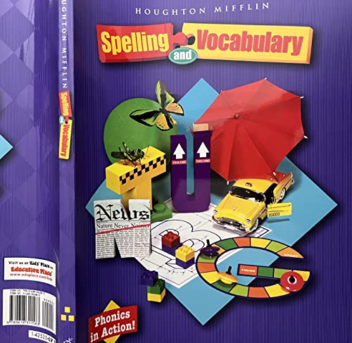Houghton Mifflin Spelling and Vocabulary