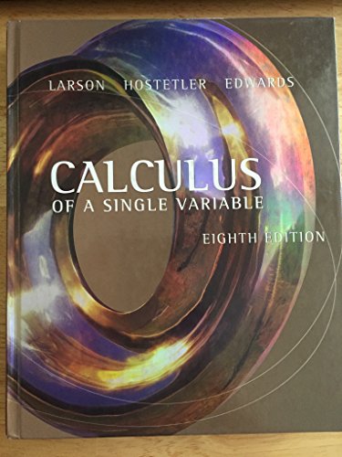 Calculus of a Single Variable
