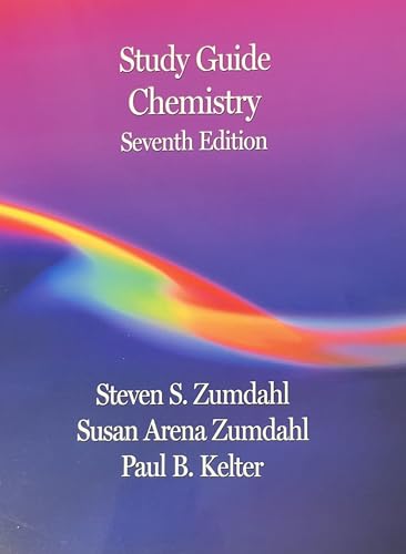 Study Guide for Zumdahl/Zumdahl's Chemistry