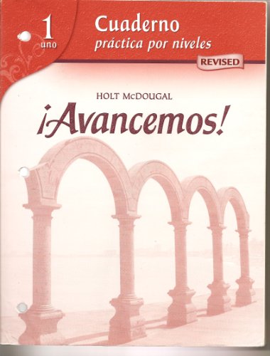 Cuaderno: Practica Por Niveles Workbook (Avancemos!, Level 1)