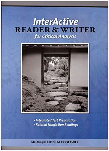 InterActive Reader Writer for Critical Analysis