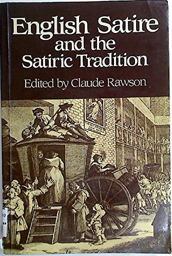 English Satire and the Satiric Tradition
