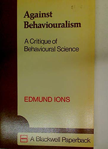 Against Behaviouralism