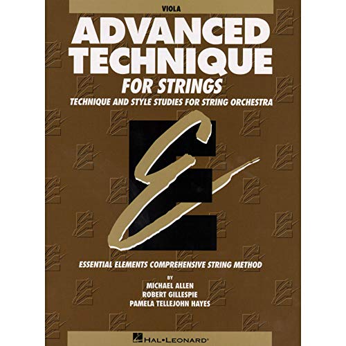 Advanced Technique for Strings (Essential Elements Series): Viola