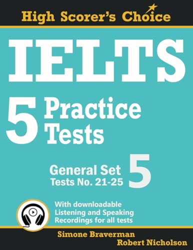 IELTS 5 Practice Tests, General Set 5