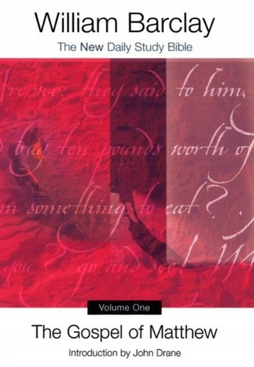The Gospel of Matthew, Volume One