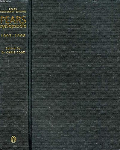 Pears Cyclopaedia 106th Edition, 1997-98
