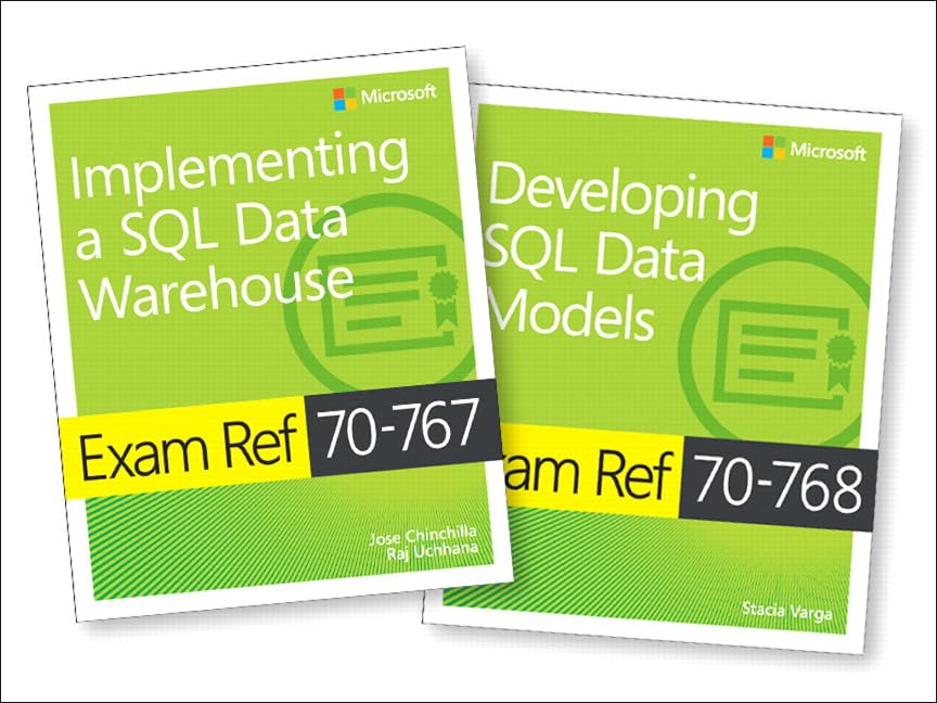 MCSA SQL 2016 BI Development Exam Ref 2-pack