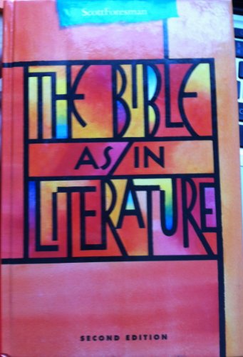 The Bible As/In Literature Anthology