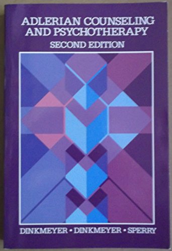 Adlerian Counselling and Psychotherapy
