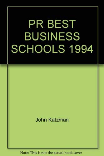 Student Access Guide to the Best Business Schools 1