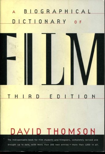 A Biographical Dictionary of Film