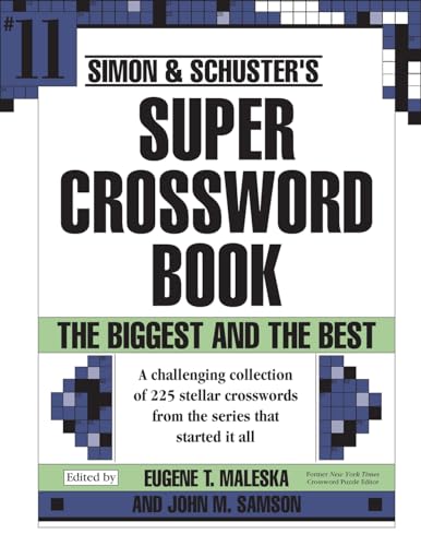 Simon and Schuster Super Crossword Book