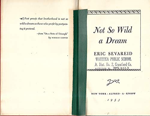 Not So Wild a Dream