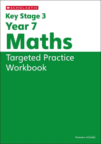 KS3 Year 7 Maths Targeted Practice Workbook with answers.
