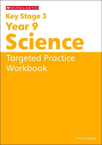 KS3 Year 9 Science Targeted Practice Workbook with answers.