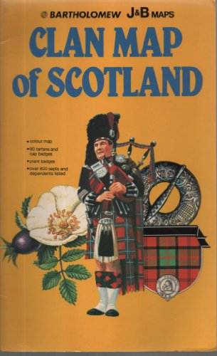 Clan Map of Scotland