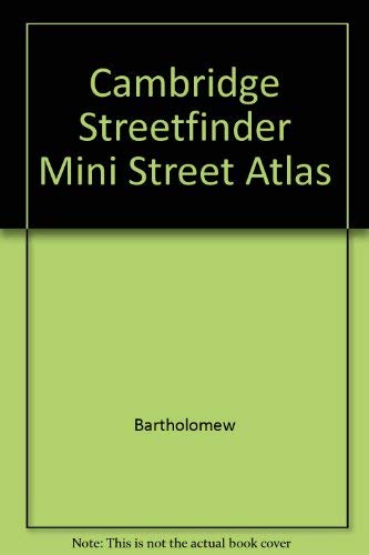 Cambridge Streetfinder Mini Street Atlas