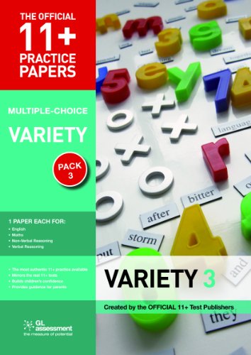11+ Practice Papers, Variety Pack 3, Multiple Choice