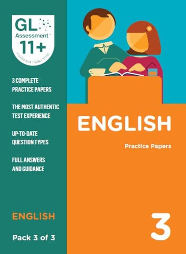 11+ Practice Papers English Pack 3 (Multiple Choice)