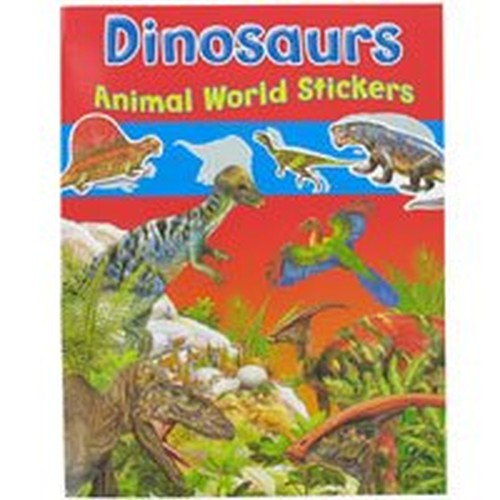 Brown Watson Dinosaurs Animal World Stickers