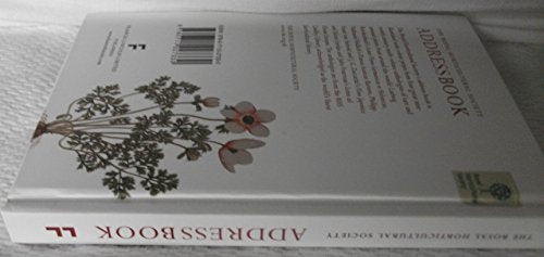 The Royal Horticultural Society Pocket Address Book