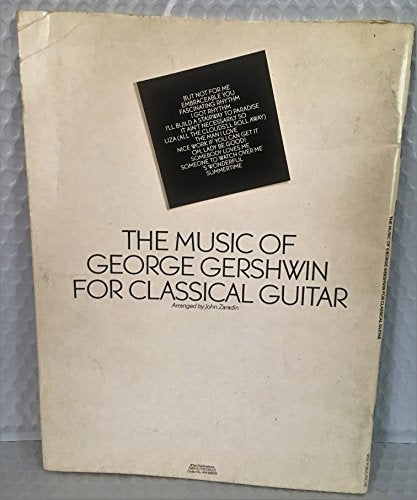 The music of George Gershwin for classical guitar