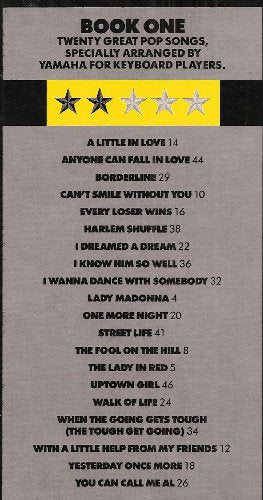 Yamaha Keyboard Album, Book One, Twenty Hit Songs, Specially Selected and Arranged for Yamaha Key Boards