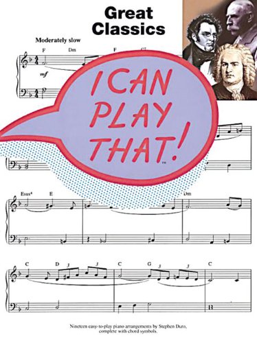 I Can Play That! Great Classics