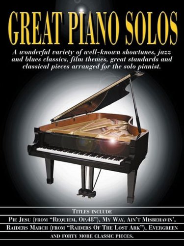 Great Piano Solos Black Edition