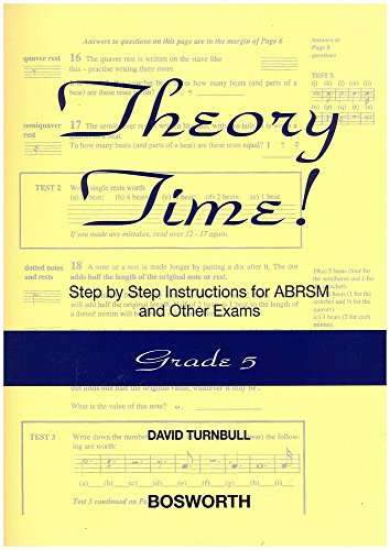 DAVID TURNBULL: THEORY TIME - GRADE 5 LIVRE SUR LA MUSIQUE