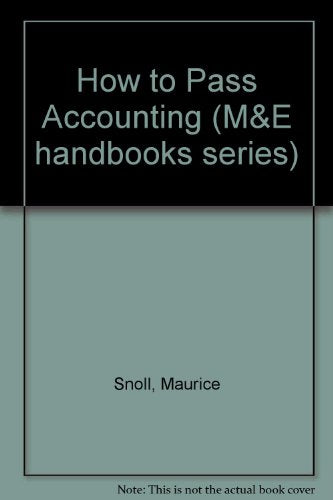 How to Pass Accounting