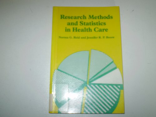 RESEARCH METHODS STATISTICS HEALTH CARE