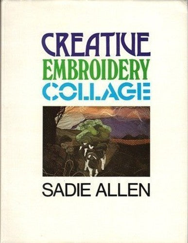 Creative embroidery collage