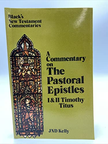 Pastoral Epistles, I and II Timothy, Titus