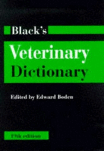 Black's Veterinary Dictionary