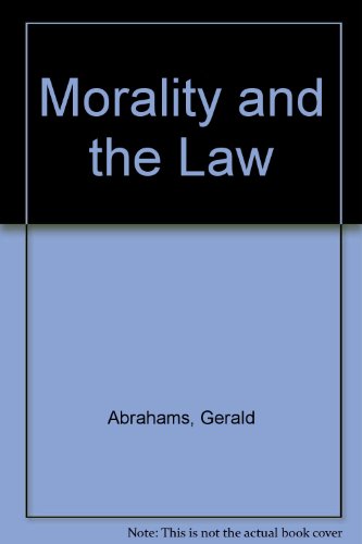 Morality and the Law