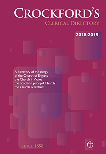 Crockford's Clerical Directory 2018-2019 (paperback)