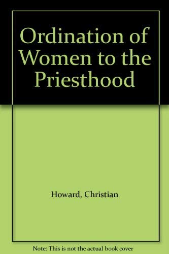 Ordination of Women to the Priesthood
