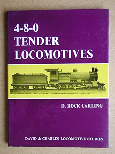 4-8-0 Tender Locomotives
