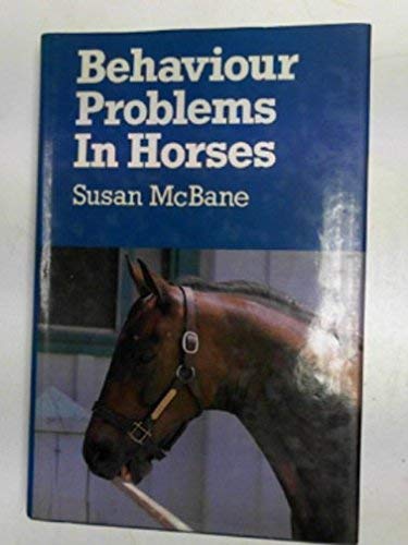 Behaviour Problems in Horses