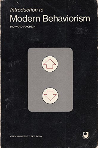 Introduction to Modern Behaviorism