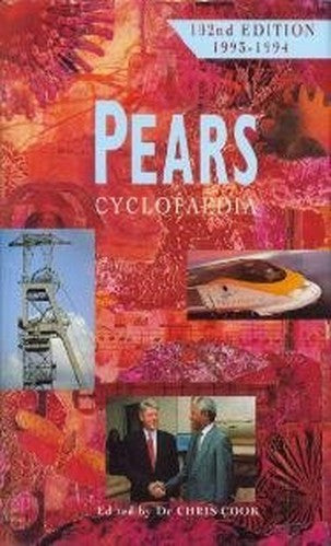 Pears Cyclopaedia 102nd Edition