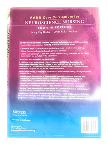 AANN Core Curriculum for Neuroscience Nursing