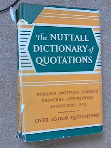 Nuttall Dictionary of Quotations